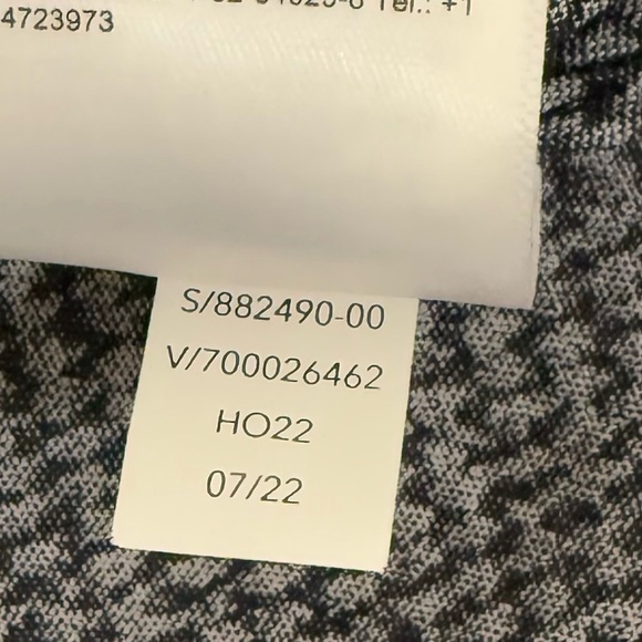 Athleta Textured Shirt Jacket in Braiden Black White #882490 Medium Shacket - Picture 13 of 14